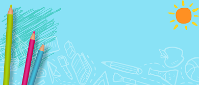 儿童早教梦想起航活动宣传首图背景