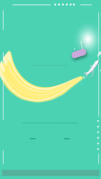 绿色创意世界微笑日海报背景