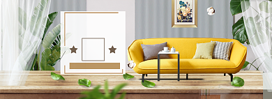 沙发家具海报banner背景