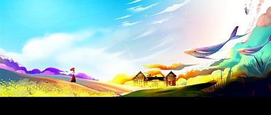 简约清新手机宣传公众号首图背景