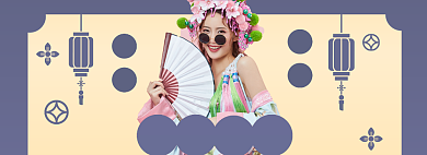 女装促销特惠海报模版背景