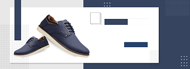 天猫淘宝男鞋秋季新款店铺优惠活动淘宝banner背景