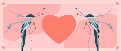 七夕唯美公众号首图背景