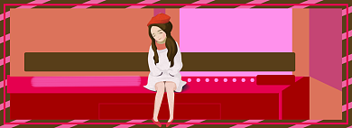 秋季女装上新淘宝banner图背景