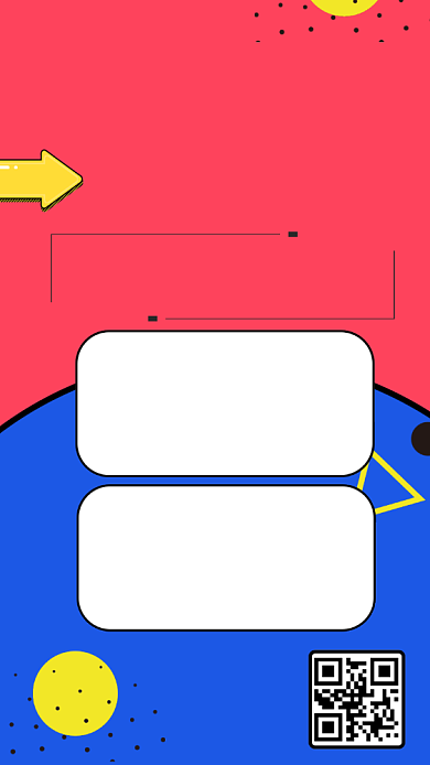 孟菲斯风格 教育培训宣传海报背景