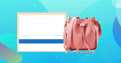 新势力周秋上新女士包包箱包淘宝促销海报背景