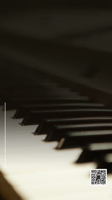 摄影钢琴体验课程优惠手机海报背景