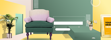 沙发家具海报banner背景