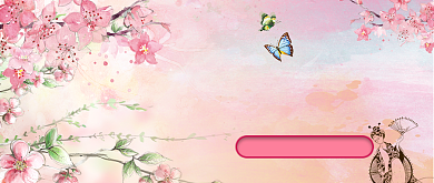 桃花节创意首图背景