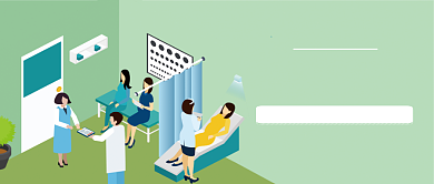 中国医师节插画公众号首图背景