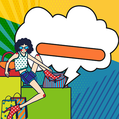 潮流穿搭公式文章配图背景