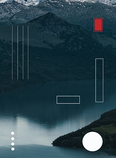 新疆喀纳斯宣传海报背景