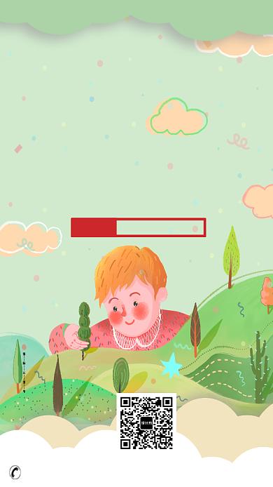 创意卡通六一儿童节海报背景