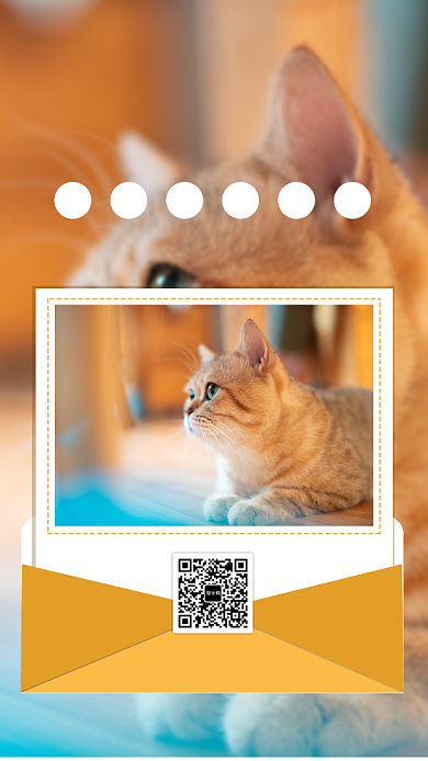 可爱清新宠物之家手机海报模板背景