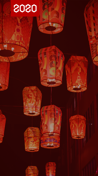 正月十五元宵佳节手机海报背景