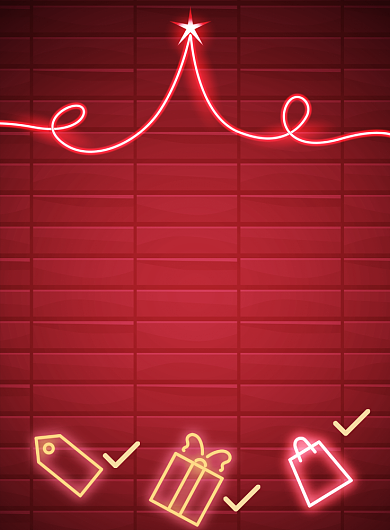 荧光感恩节促销印刷海报背景