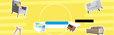 摩登上海时尚家居展淘宝banner背景