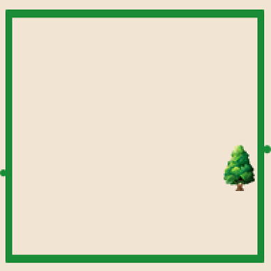 简约世界地球日绿色树木公众号次图背景