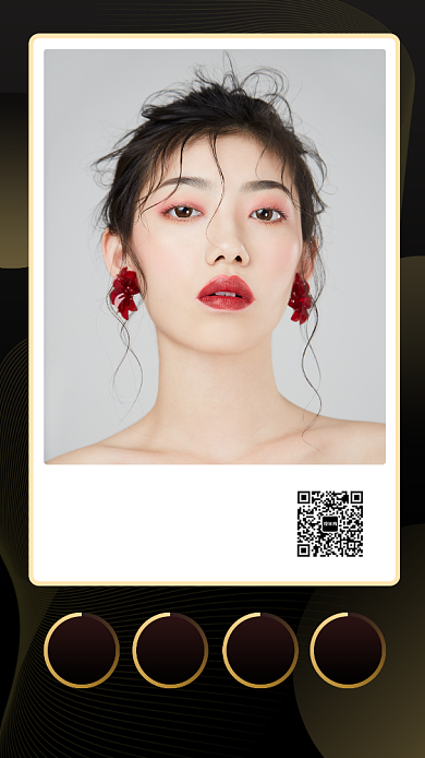 个人简介手机海报背景