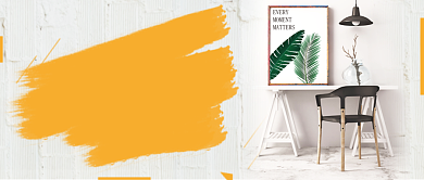 清新壁纸笔刷简约家装房地产宣传广告微信公众号素材图片背景