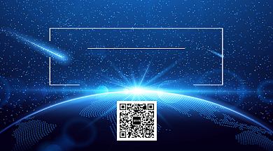 科技生活手机横版海报背景