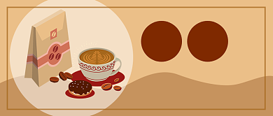 咖啡制作指南公众号首图背景