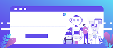 智能让社会进步公众号首图背景