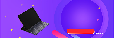 双十一数码专场淘宝banner背景