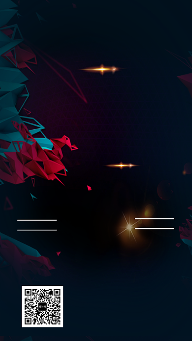 黑金招聘海报背景