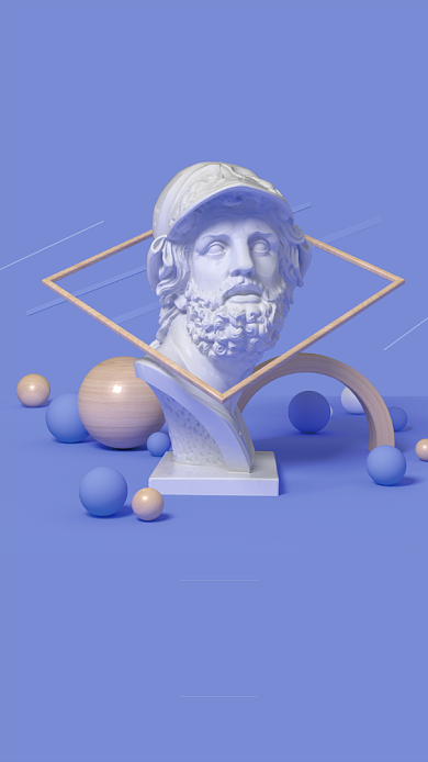 艺术美术培训简约风招生海报背景