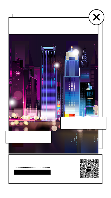 时尚简约坚持打卡签到手机海报背景