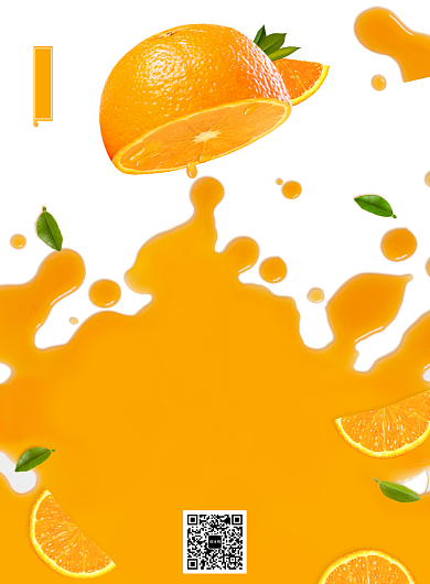 新鲜水果果汁海报背景