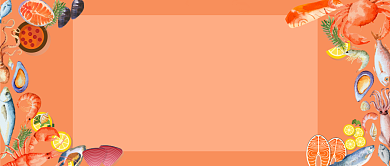 海鲜特惠活动促销公众号首图背景