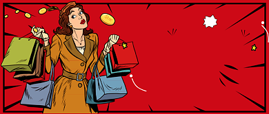 好货​疯抢公众号首图背景