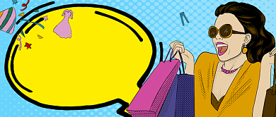 双十二大优惠不买忍不住啊手绘手机首图背景