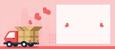 播撒爱心温馨场景公众号首图背景