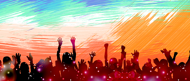 青春校园放肆的青春公众号首图背景