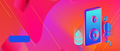 2019草莓音乐节创意插画海报微信公众号素材图片背景