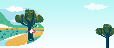 创意节约资源全国土地日微信公众号素材图片背景