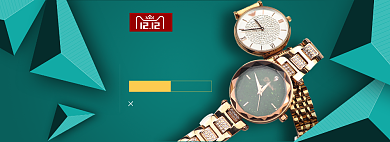 淘宝手表全屏海报背景