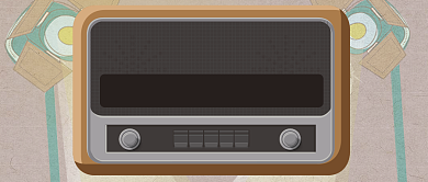 莫兰迪色卡通年度金曲推荐公众号首图背景