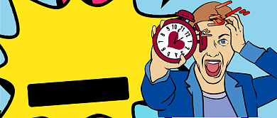 蓝黄醒目双十二大回馈公众号首图背景