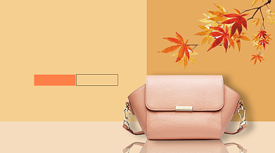 女包上新横版手机海报背景