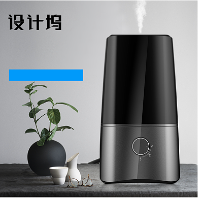 家电清新空气清新器加湿器主图背景