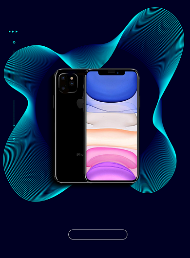 手机新款上市苹果印刷海报背景