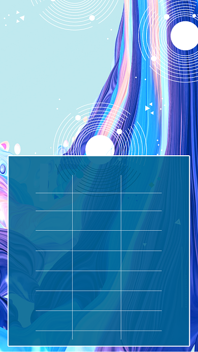 时尚创意表格海报背景