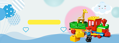 盲盒海报banner背景