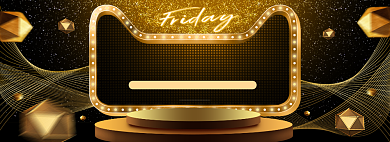 黑色星期五淘宝banner背景