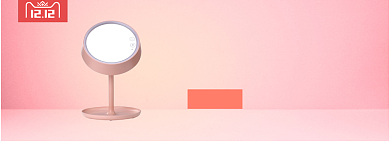 高颜值实力派高清日光化妆镜淘宝banner背景