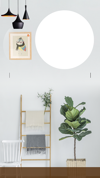 家装设计宣传海报背景